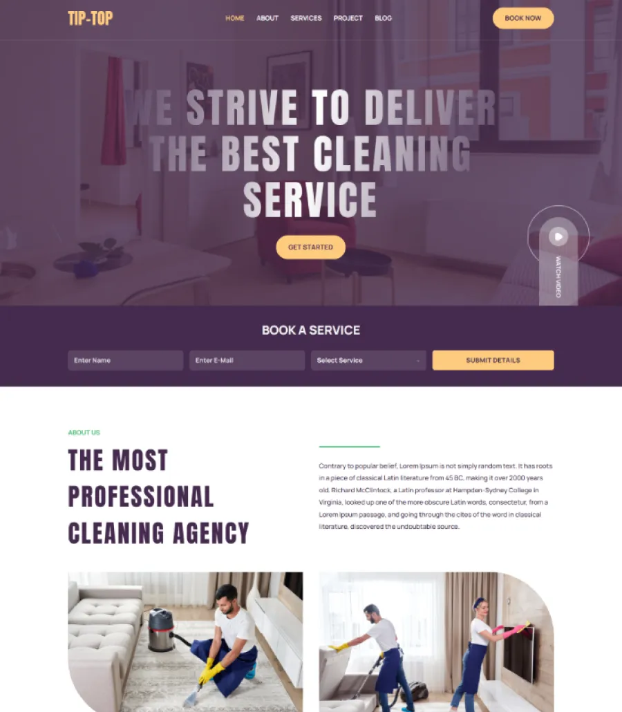 Tip-Top - Cleaning Service